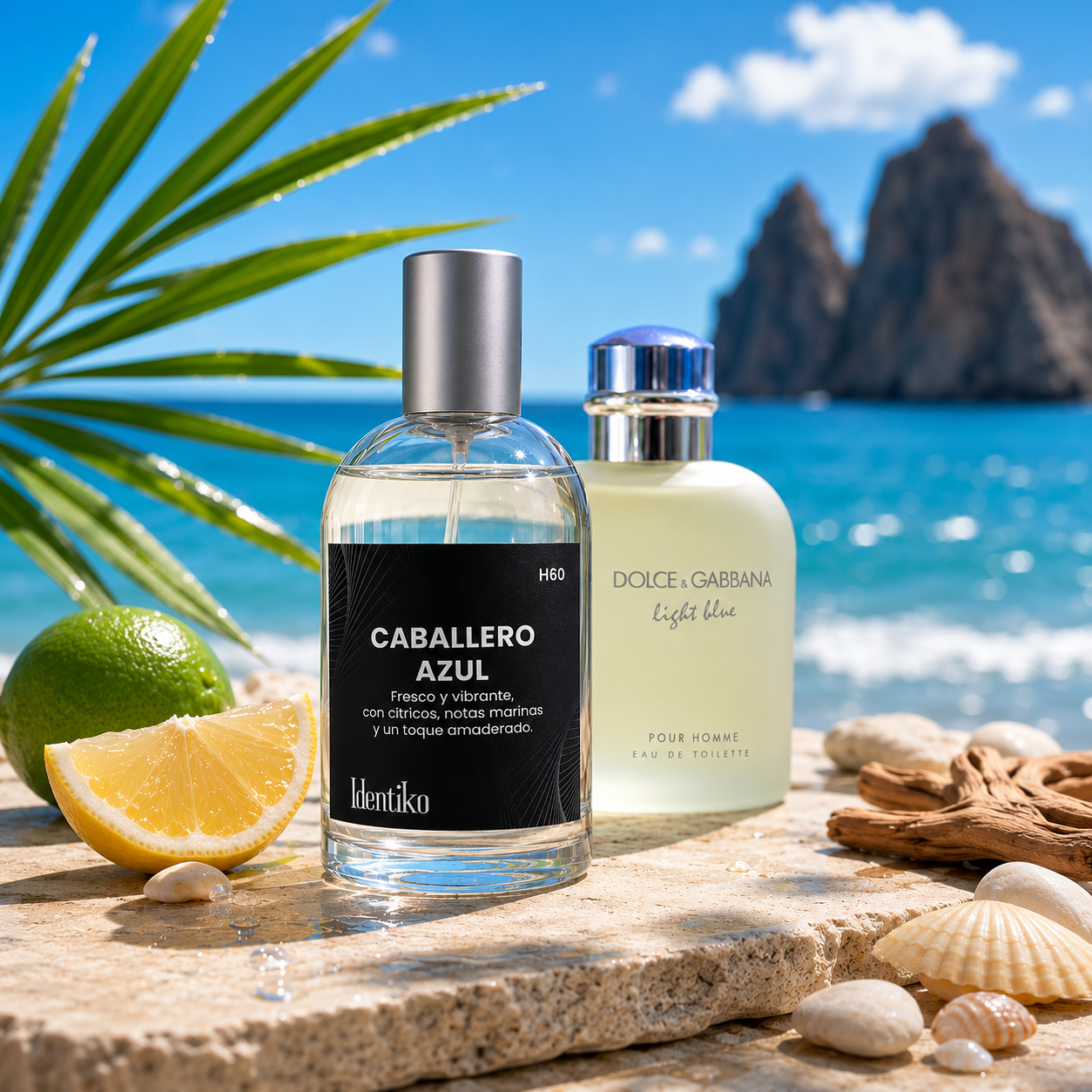 Caballero Azul - (Inspirado en Light Blue pour Homme Dolce and Gabbana) H60