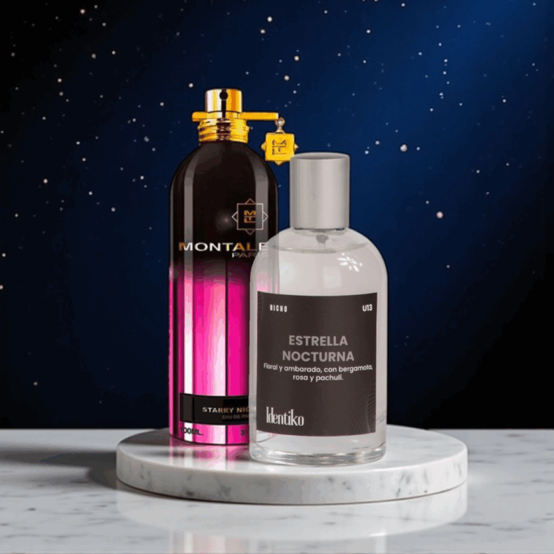 Estrella nocturna - (Inspirado en Starry night by Montale) U13