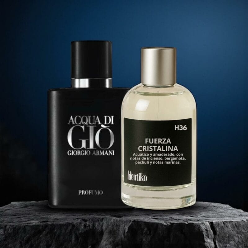 Fuerza Cristalina - (Inspirado en Aqua Di Gio Profumo by Armani) H36